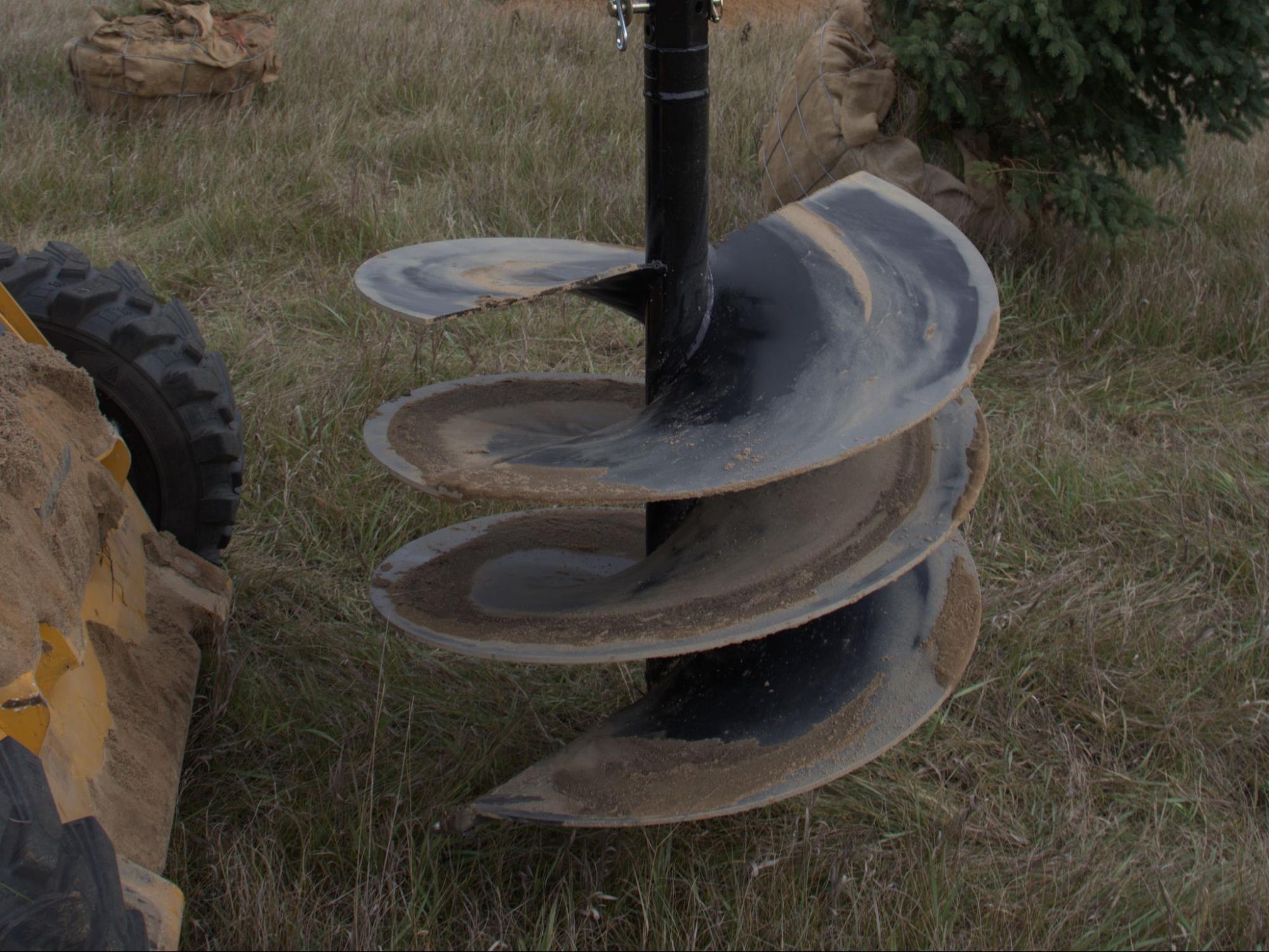 Fencing? Deck Footings? Planting Trees? Try an Earth Auger Attachment.