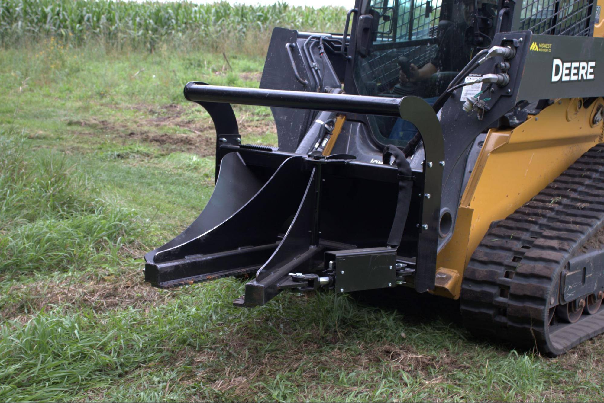 DIY Stump Removal with Skid Steer Grapples, Rippers, and Pullers